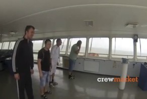 Интернет-мем Harlem Shake в исполнении моряков