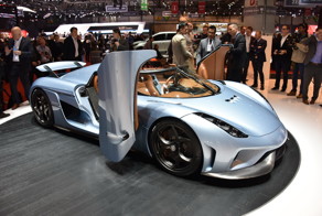 Гибридный Koenigsegg Regera мощностью более 1500 лошадиных сил
