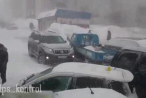 Снегопад во Владивостоке. Продолжение