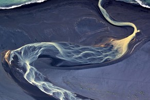 Аэрофотоснимки вулканической Исландии