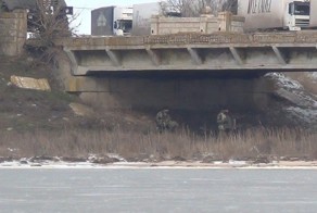 Украина заминировала мосты на границе с Крымом