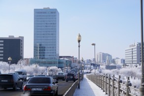 Город Атырау - нефтяная столица Казахстана