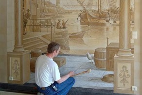 Рисунки на стенах