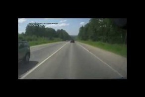 Нежданчик на встречке