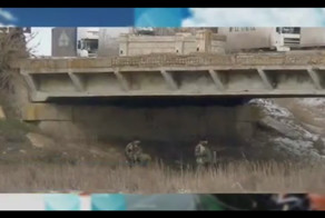 Бардак в Украине, попытка подрыва моста на границе с Крымом