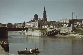 Фотоотчет немецкого оккупанта: разгромленные города СССР