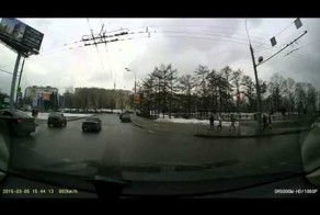 На красный - ДТП в Москве