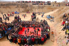 Собачьи бои в Китае