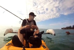 Неожиданная встреча на рыбалке