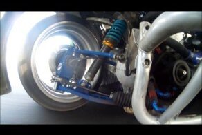 Работа независимой подвески в дрифте