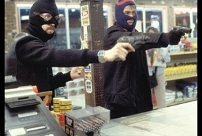 Грабители в ловушке!