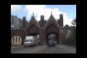 Бранденбургские ворота Старинные ворота Кенигсберга