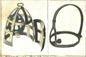 Как наказывали болтливых женщин (9 фото)