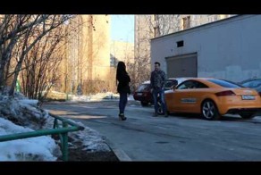 Профурсетка повелась на дорогую машину