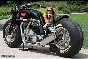 Невероятный мото тюнинг