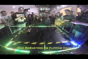 Студенты Бристольского университета воссоздали Robot Wars с миниатюрными роботами