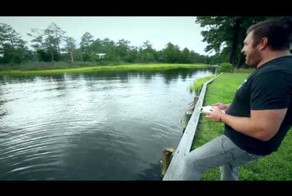 Как словить рыбу с помощью дрона