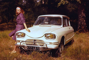 Рекламные фотографии автомобиля Citroën Ami 6