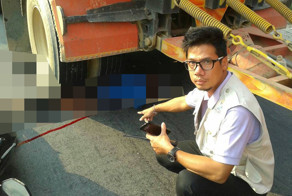 Смерть под колесами грузовика