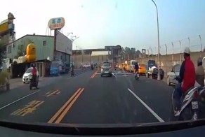 Нелепое ДТП