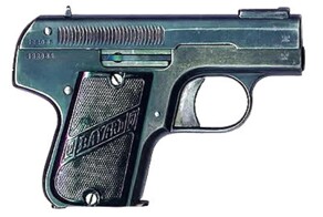        Какой пистолет был у Груздева?