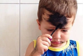 25 шкодников, которые доказывают, что быть родителем - задача не из легких (25 фото)