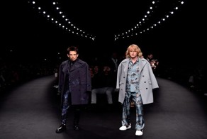 Актеры Бен Стиллер и Оуэн Уилсон превратили показ мод в незабываемое шоу