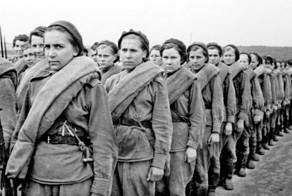 Женщины-военные во время Великой отечественной