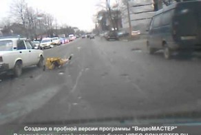 Сбил девушку