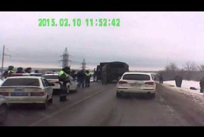 Когото остановили под Каменском