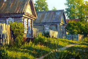 Прекрасные русские пейзажи от художника Дмитрия Лёвина