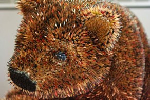 25 удивительных скульптур из карандашей