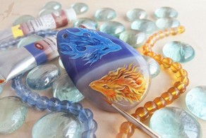 Художница, превращающая поделочные камни в настоящие щедевры