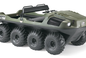 Argo Avenger 8x8. Установка лебедки
