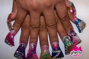 Как НЕ ДОЛЖНЫ  выглядеть ногти