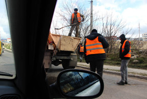 Дороги в Севастополе ремонтируют по новой технологии