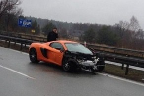 В Польше разбили суперкар McLaren 650S