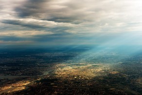 Фото, сделанные сквозь иллюминатор самолета