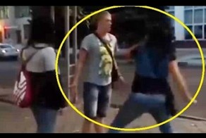 Сильнейший нокаут от девушки