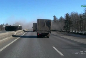 Водитель автобуса уснул за рулем - ДТП под Нижним Новгородом