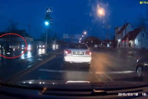 Авария с хрустом в Одессе