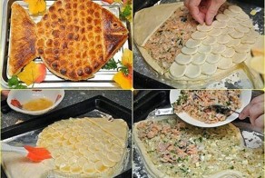 Хозяюшке на заметку: Пирог "Золотая рыбка"