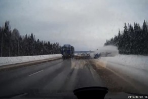 Лобовая авария