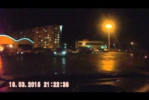 Столкновение на парковке