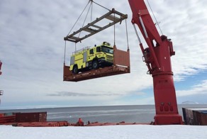 Самый южный пожарный автомобиль