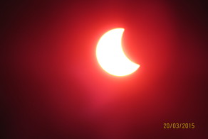 Солнечное затмение в Москве 20.03.2015