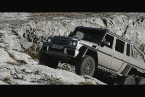Mercedes G 63 AMG 6X6, там где не ступала нога человека