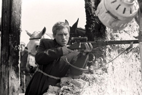 Владимир Высоцкий на съёмках фильма "Служили два товарища"