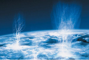 Молнии, бьющие вверх