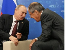 Владимир Путин вручил награду Сергею Лаврову